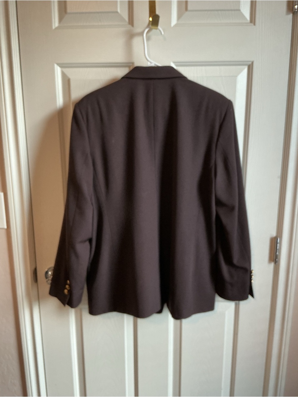 Austin Reed Chocolate Brown Single-Button Blazer - Picture 4 of 5